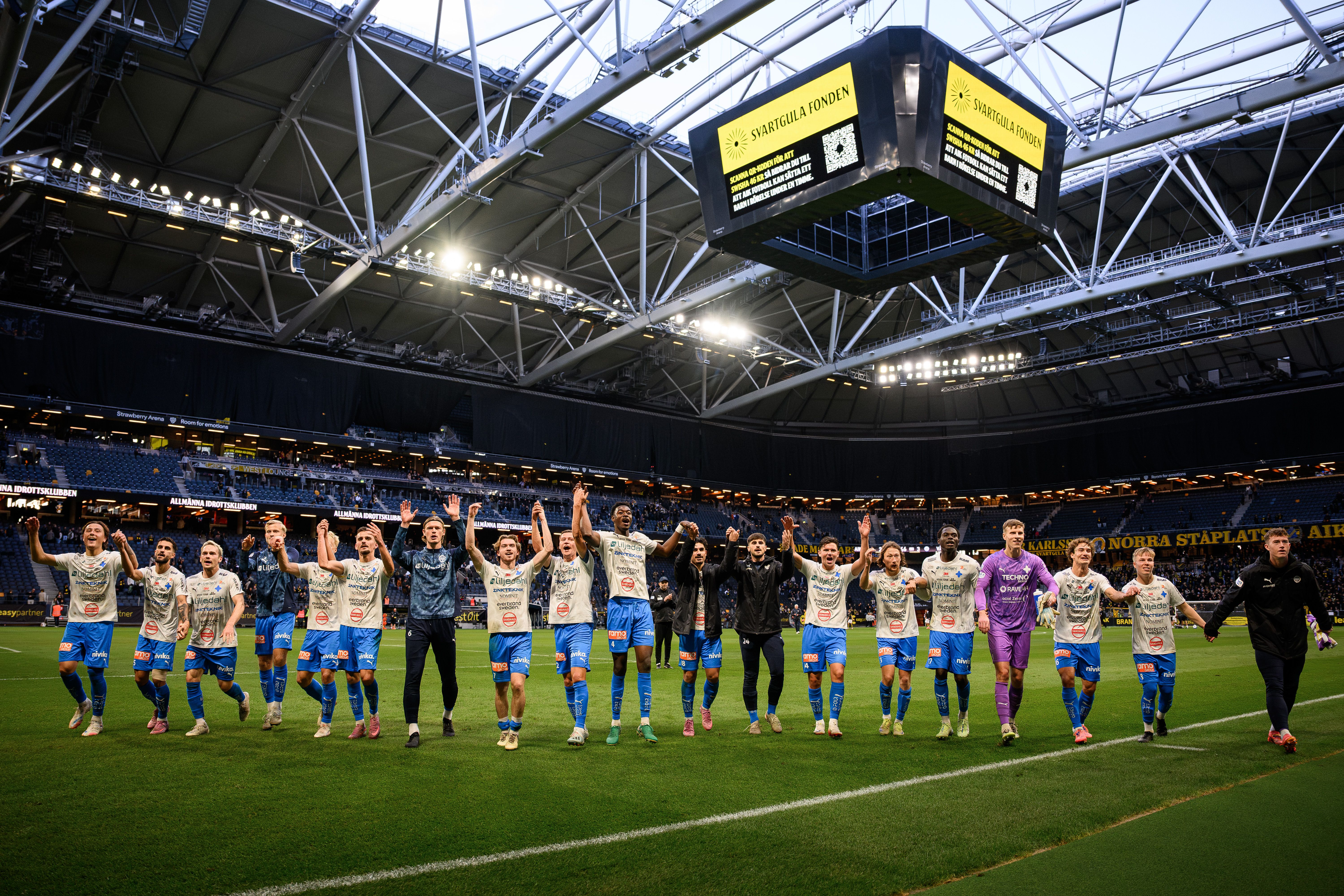 En seger i huvudstaden och en förlust i Göteborg