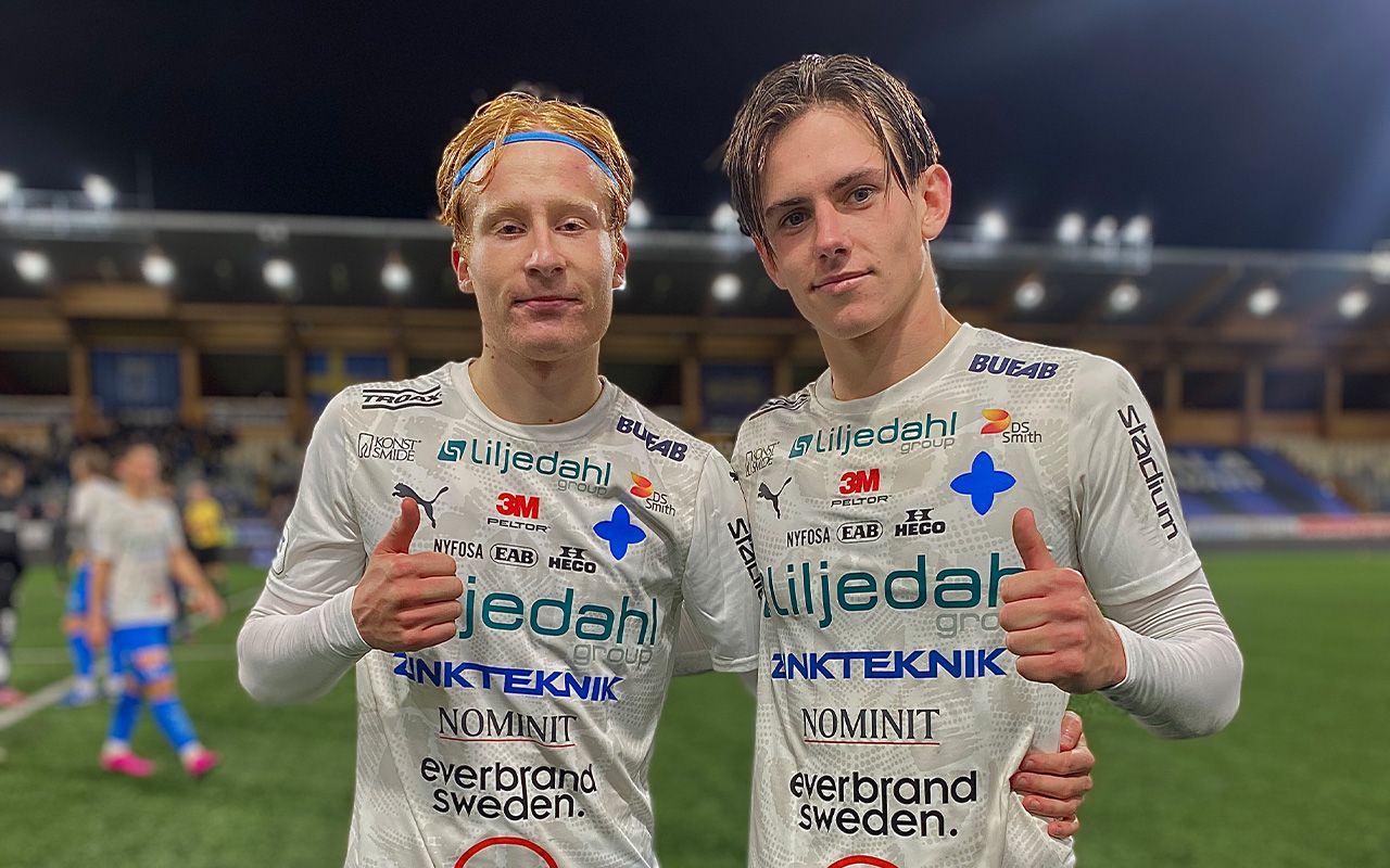 Erik Freij och Armandas Raudonis debuterade från start