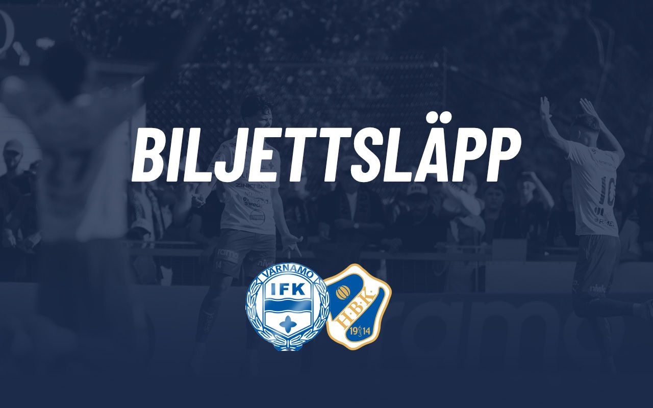 Nu släpper vi biljetterna till enkronansmatchen mot Halmstad BK!