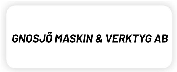 GNOSJÖ MASKIN & VERKTYG AB